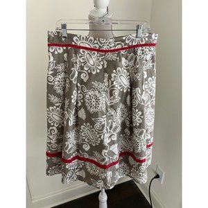 Sweet Salt Floral Print Skirt Size Large